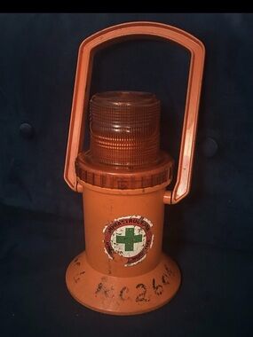 Vintage NYCTA New York Highway FLASHERS Auto Road Safety Yellow Amber Light